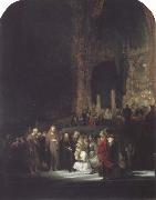REMBRANDT Harmenszoon van Rijn Christ and the Woman Taken in Adultery France oil painting artist